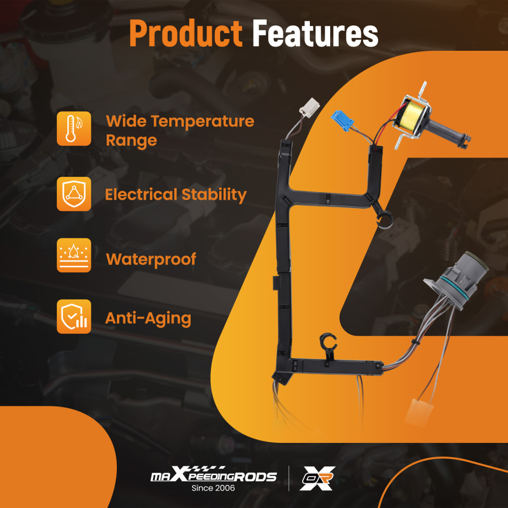 Internal Wire Harness Assembly compatible for GM 4L60E Transmission 1993-2002 350-0020