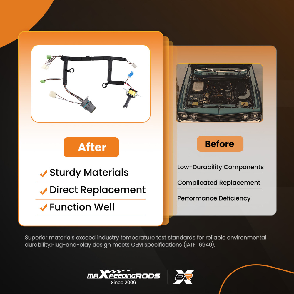 Internal Wire Harness Assembly compatible for GM 4L60E Transmission 1993-2002 350-0020