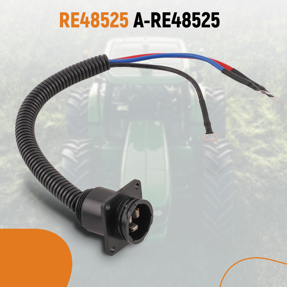 Socket Outlet compatible for John Deere Tractor 8570 8760 8770 8870 8960 8970 Model