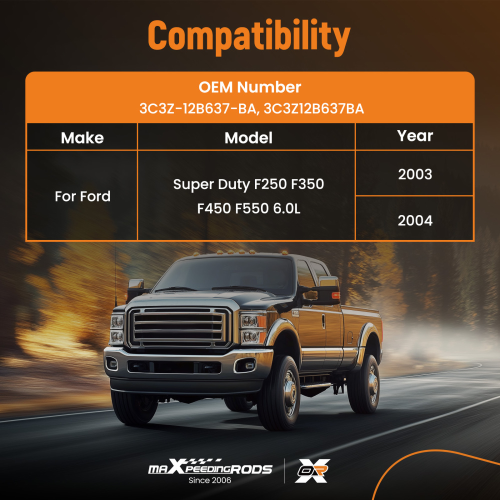 Engine Wiring Harness compatible for Ford Super Duty F250 F350 F450 F550 6.0 3C3Z-12B637-BA