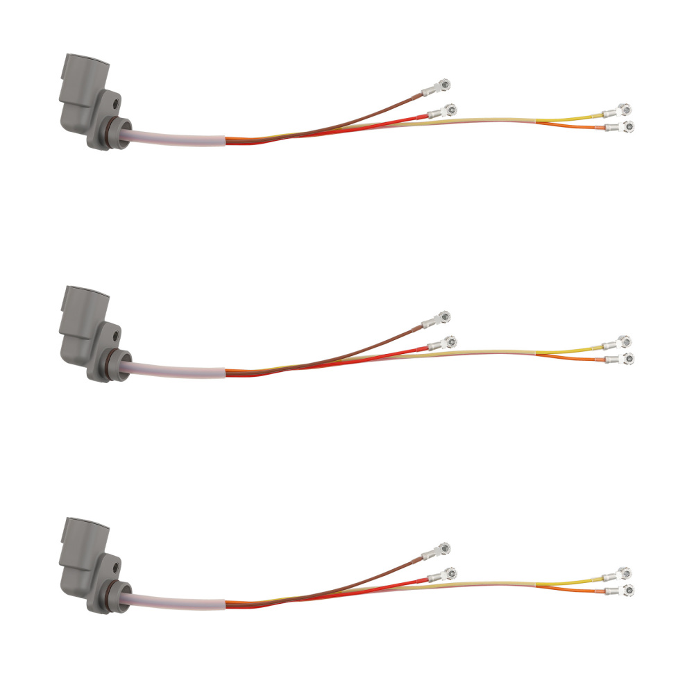 3Pcs Fuel Injector Wiring Harness Fits For 5.9L Diesel 05086965AA 2003-2004