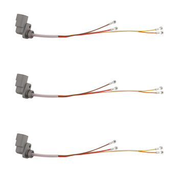3Pcs Fuel Injector Wiring Harness Fits For 5.9L Diesel 05086965AA 2003-2004