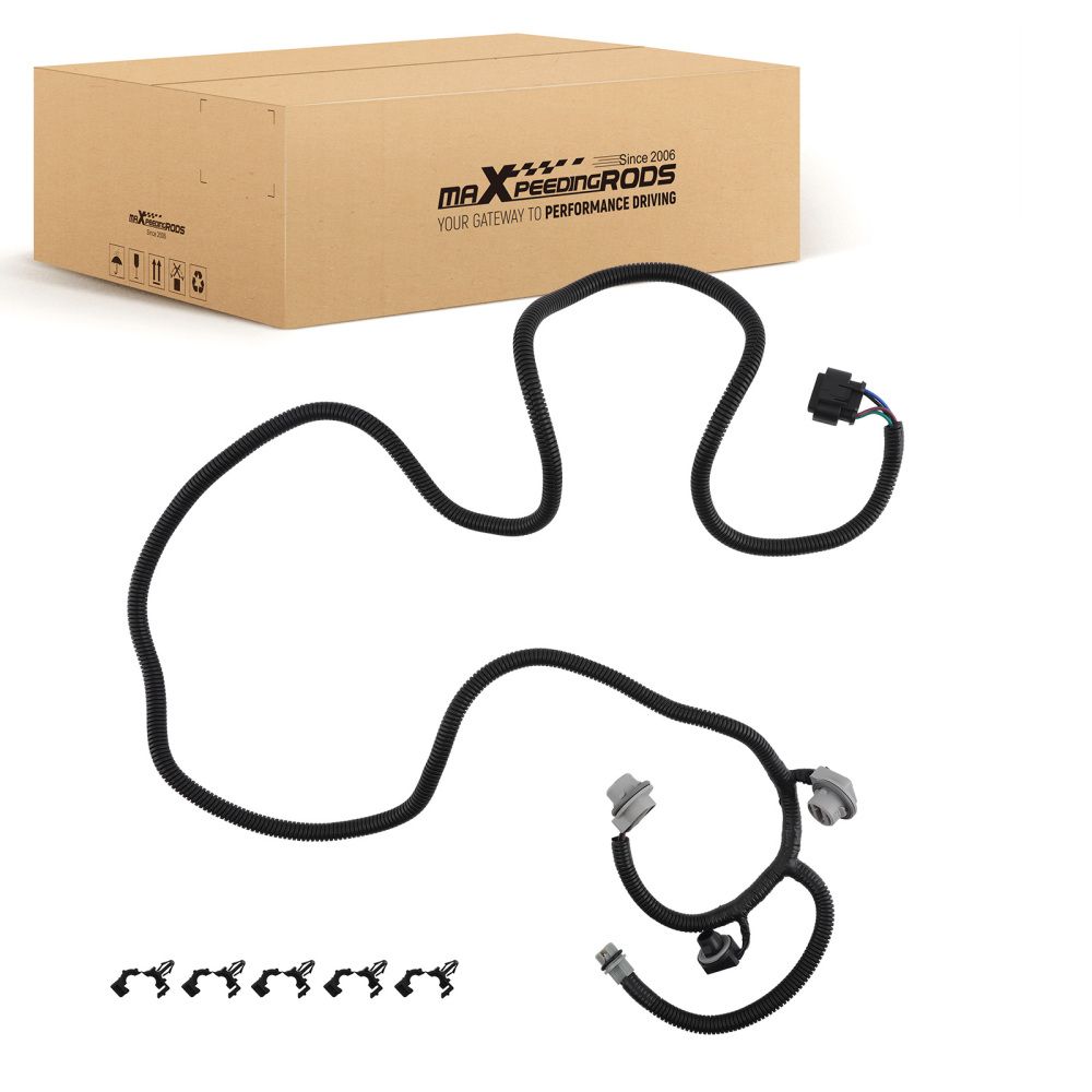 Passenger Side Tail Lamp Wiring Harness compatible for GMC Sierra 1500 2500 3500 HD 2014-15