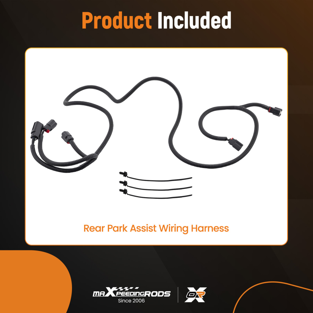 Rear Park Assist Wiring Harness compatible for Dodge RAM 1500 2009-2019 68031820AA