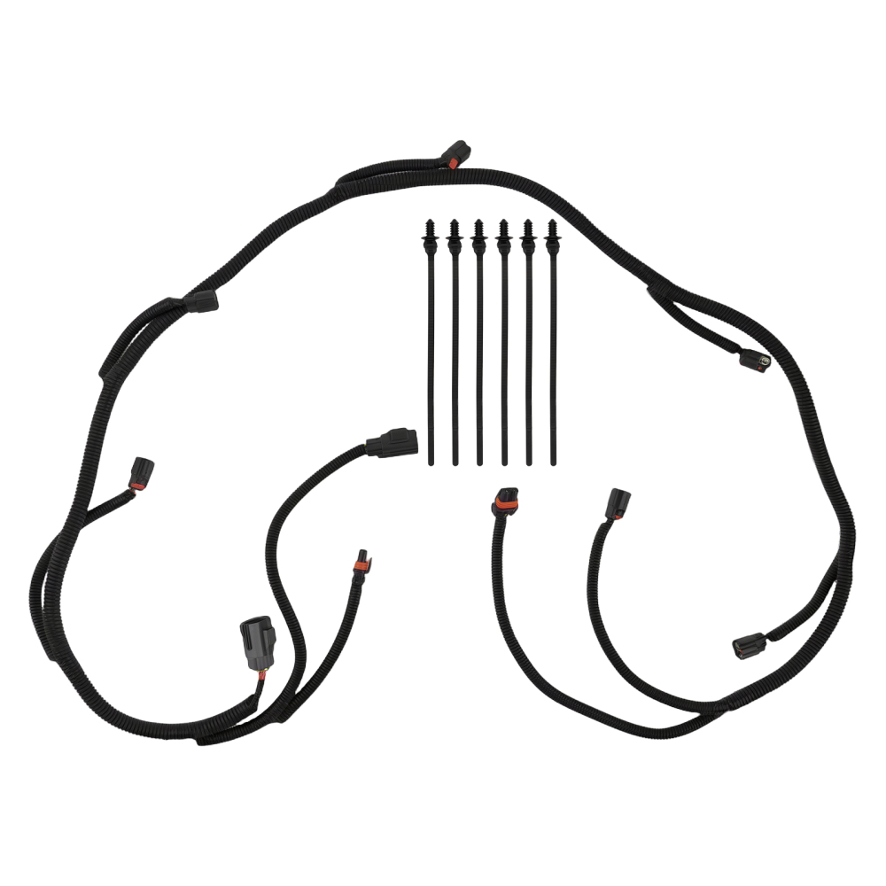 Front Fog Lamp Wiring Harness w/part Assist compatible for Ram 2500 3500 4500 5500 2016-18