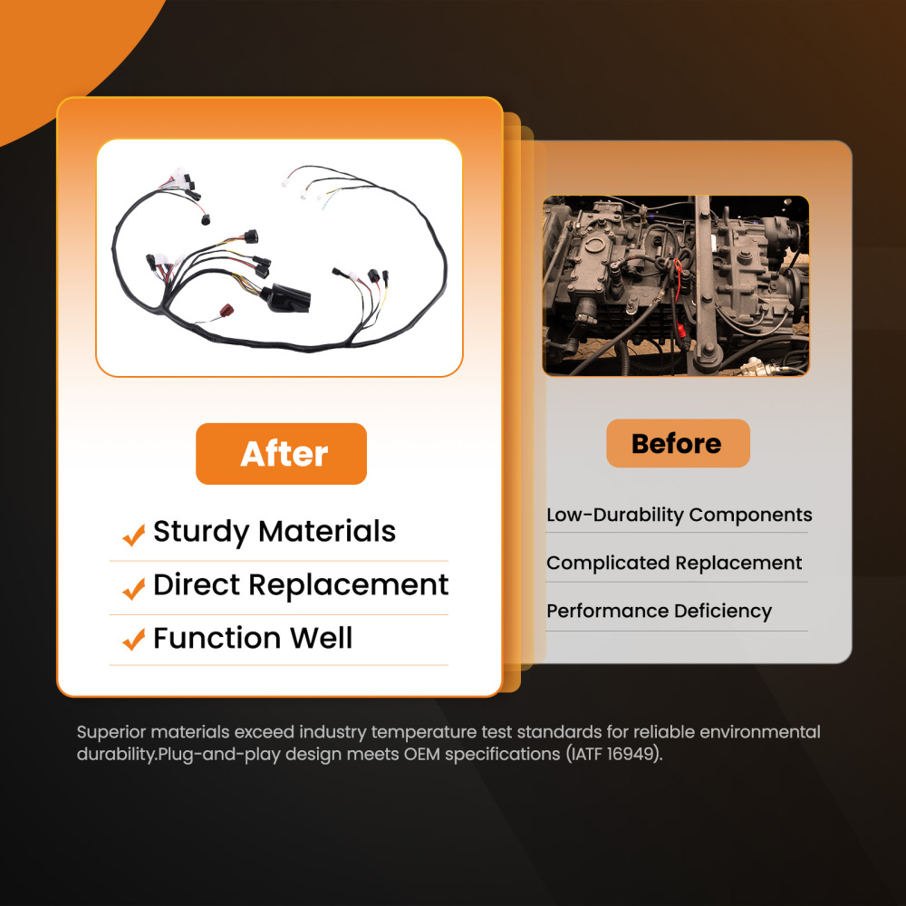 Main Electrical Wiring Wire Harness compatible for YAMAHA YFZ450 2004 2005 5TG-82590-00