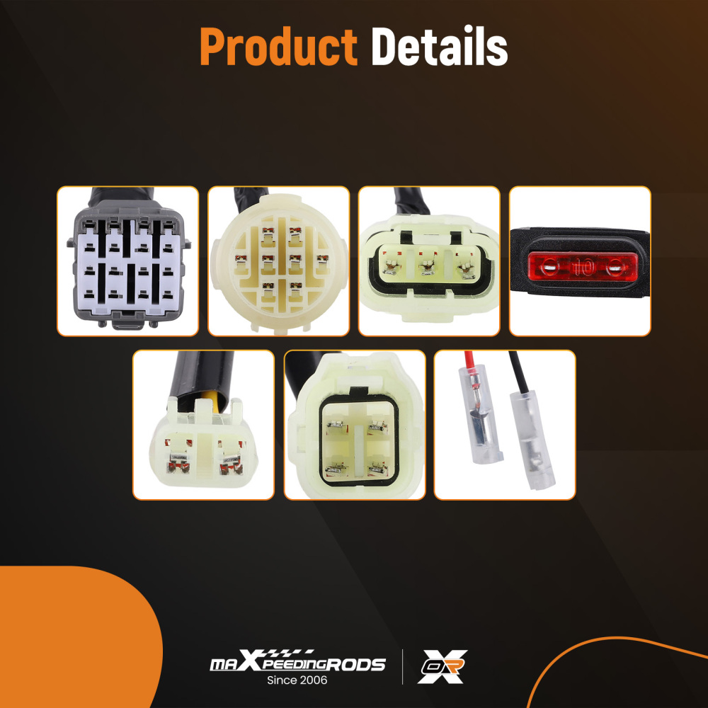 Control Main Wiring Harness compatible for Suzuki Outboard 16Pin 20FT 36620-93J01