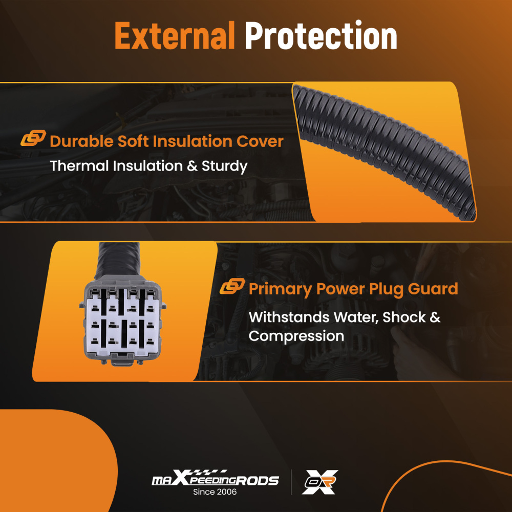 Control Main Wiring Harness compatible for Suzuki Outboard 16Pin 20FT 36620-93J01