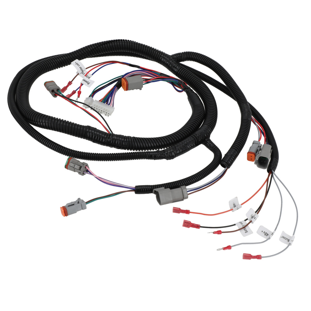 Compatible for Golf Cart Control Complete Vehicle Wiring Harness For Club Car compatible for DS-Black