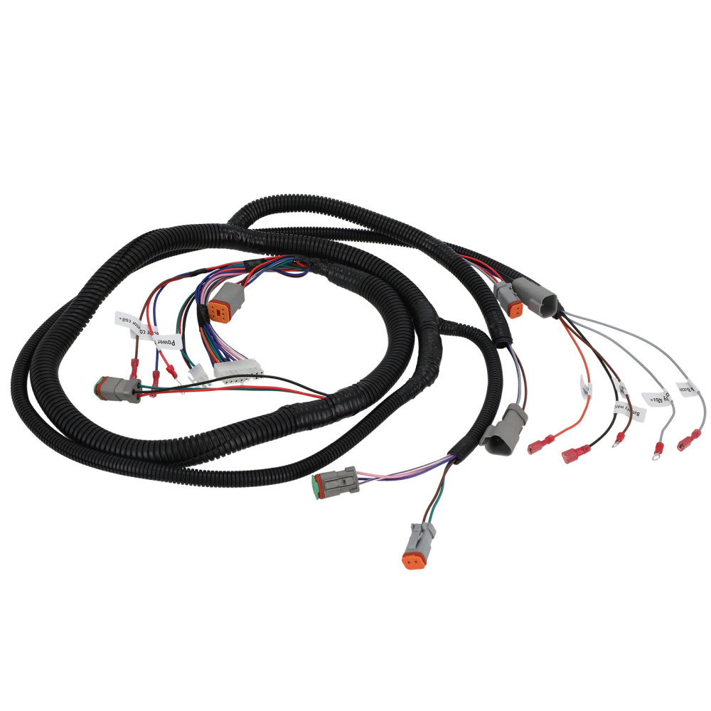 Compatible for Golf Cart Control Complete Vehicle Wiring Harness For Club Car compatible for DS-Black
