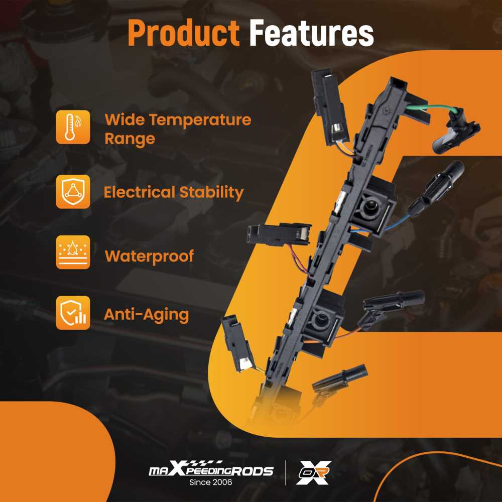 1 X Injector Harness compatible for VW Golf Caddy compatible for Audi Seat Skoda 03G971033l