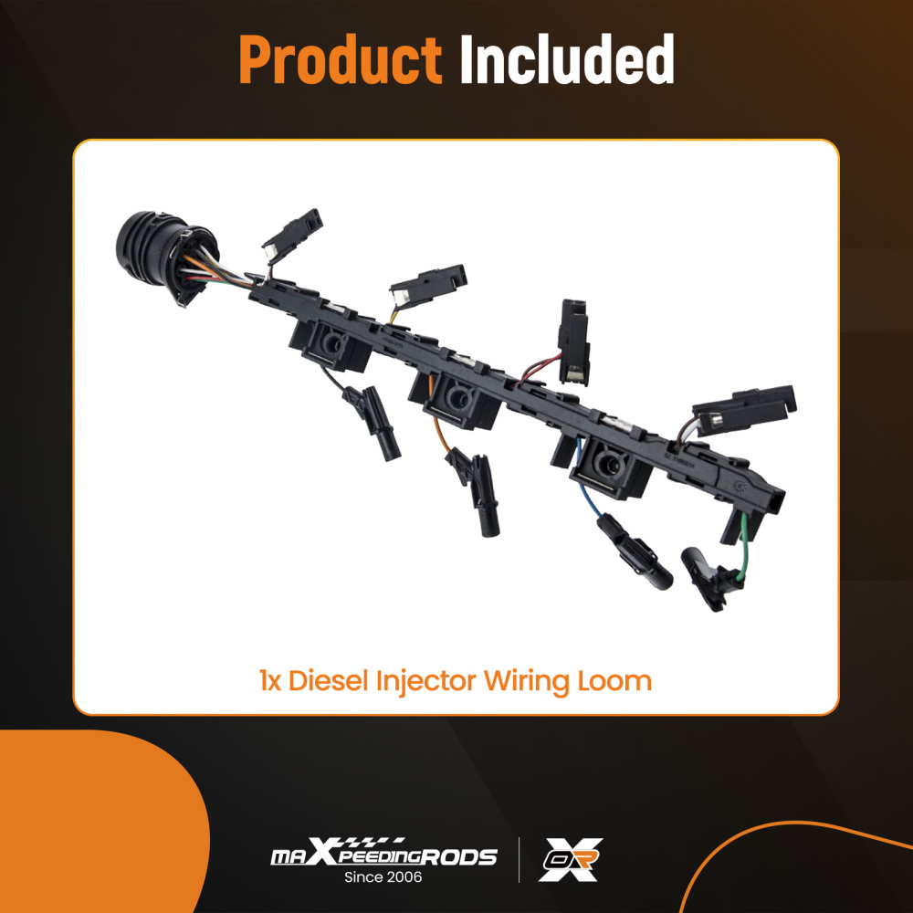 1 X Injector Harness compatible for VW Golf Caddy compatible for Audi Seat Skoda 03G971033l