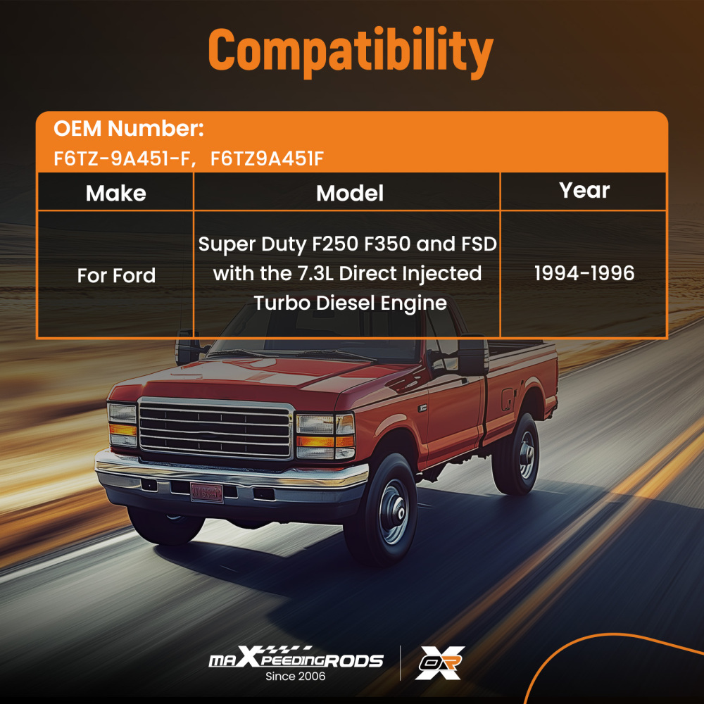 Engine Wiring Harness compatible for Ford F-250 F-350 7.3L Diesel 1994-1996 F6TZ9A451F