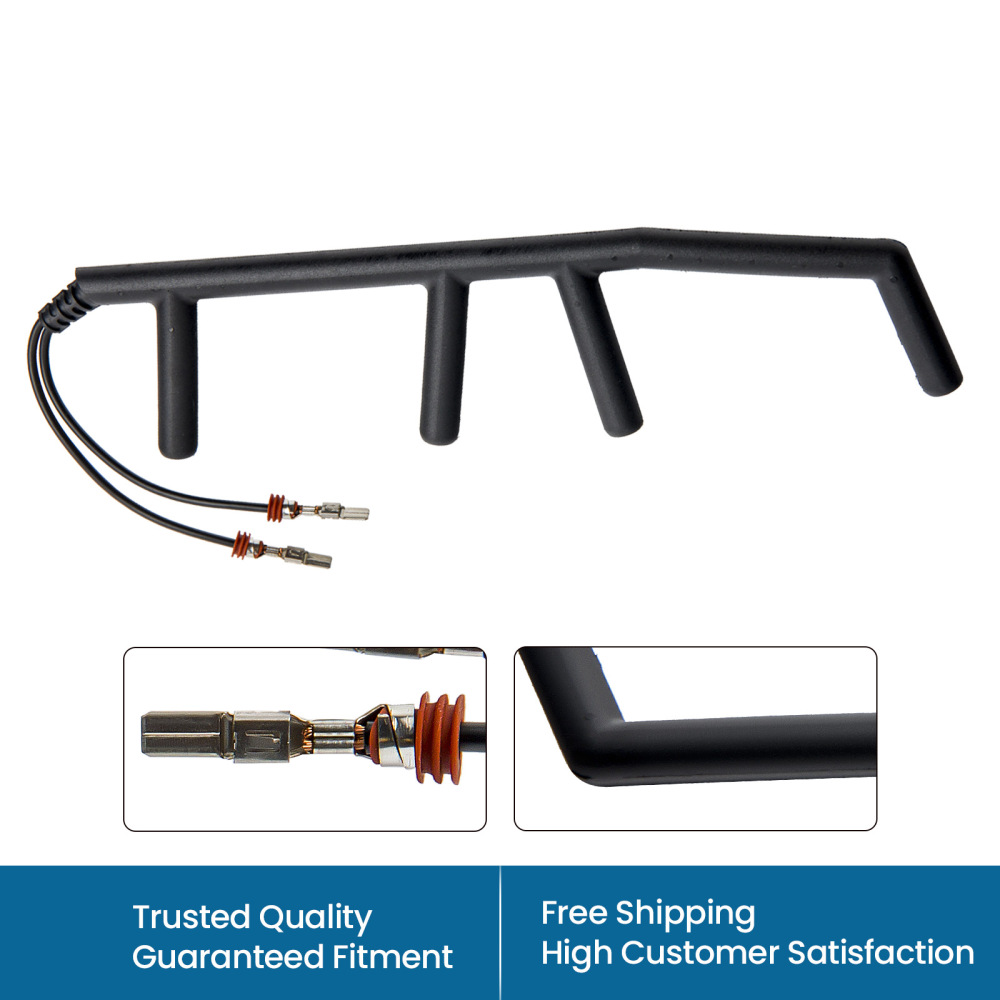 2 Wire Glow Plug Wiring Harness compatible for VW Beetle Jetta Passat 1.9L L4 028971766