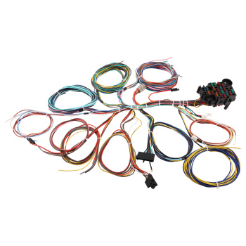 Wire Harness Universal 22 Circuit Wiring For 1960-1986 compatible for Chevy GMC Pickup Truck