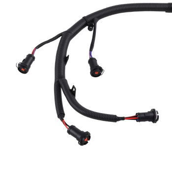 Fuel Injector Module Wiring Harness compatible for Ford F250 F350 F450 F550 2003-2007 6.0L