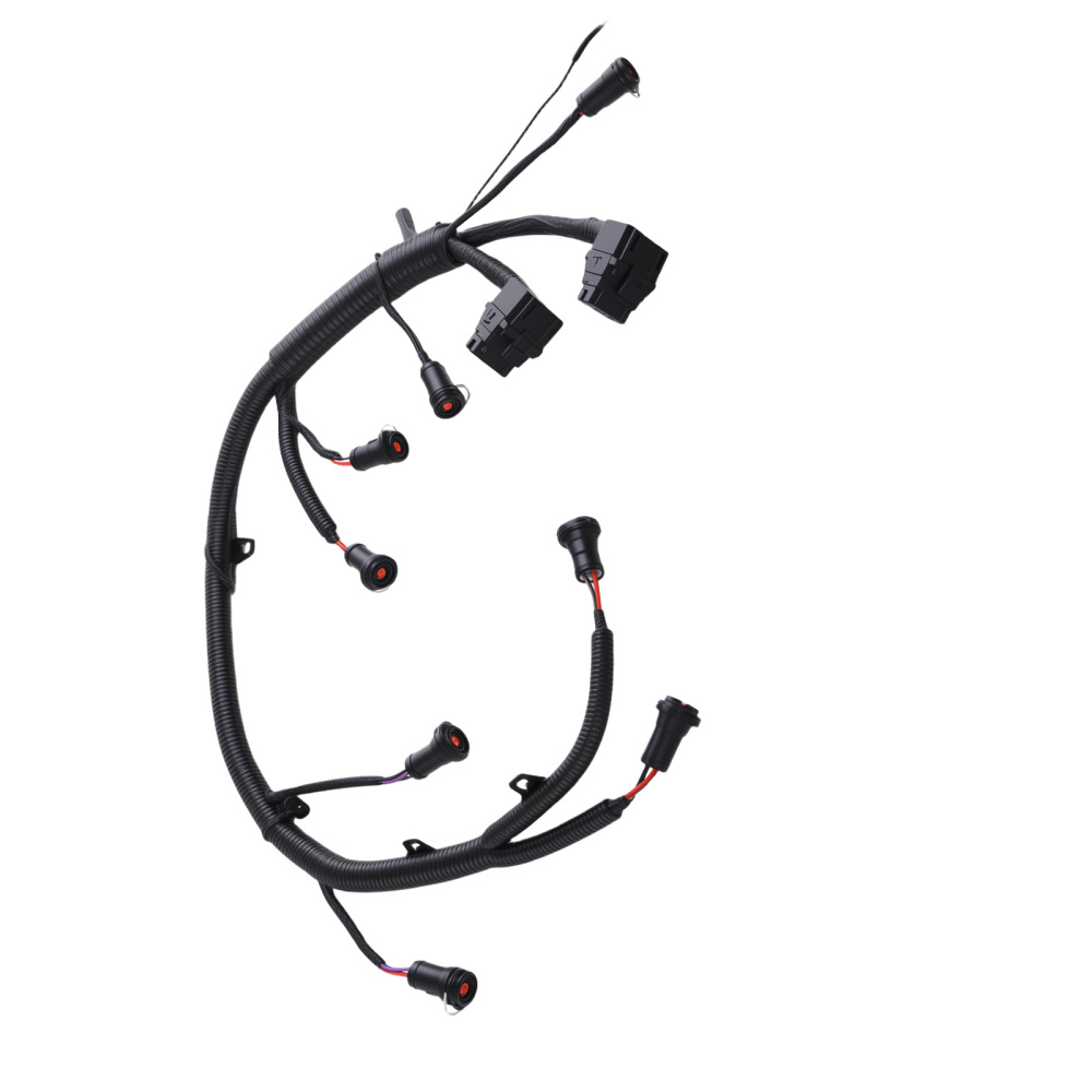 Fuel Injector Module Wiring Harness compatible for Ford F250 F350 F450 F550 2003-2007 6.0L