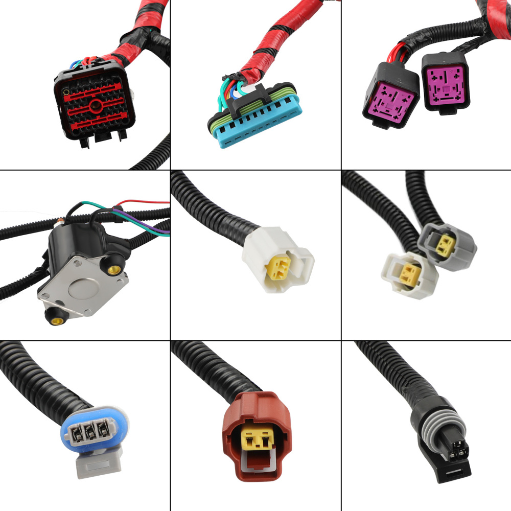 Wiring Harness Engine compatible for Ford F-250 Super Duty 8 Cyl 7.3L 4AT 4R100, 5MT, 6MT