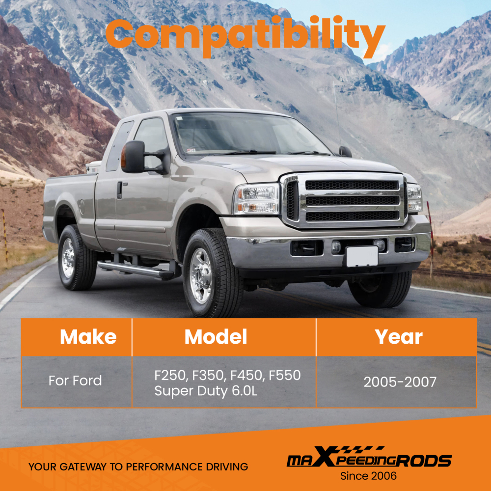 Wiring Harnesses compatible for Ford F-250 F-350 F-450 F-550 Super Duty 6.0L Diesel 05-07