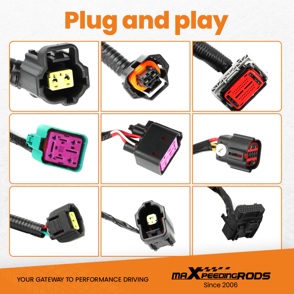 Wiring Harnesses compatible for Ford F-250 F-350 F-450 F-550 Super Duty 6.0L Diesel 05-07