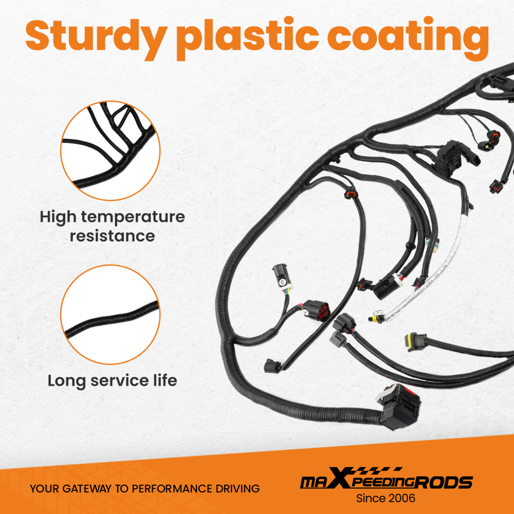 Wiring Harnesses compatible for Ford F-250 F-350 F-450 F-550 Super Duty 6.0L Diesel 05-07