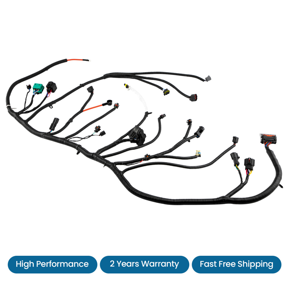 Engine Wiring Harness compatible for Ford 6.0L F250 F350 F450 F550 compatible for Super Duty 3C3Z12B637BA