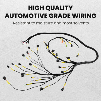 K20 K24 K-Series Tucked Engine Harness compatible for Honda Acura K-Swap Integra CRX 2002