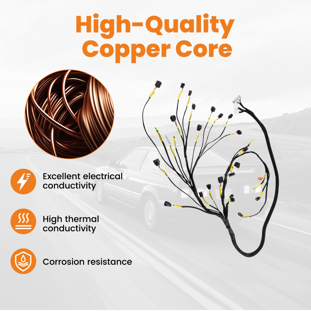 K20 K24 K-Series Engine Harness compatible for Honda Acura K-Swap Integra Civic 2001-2005