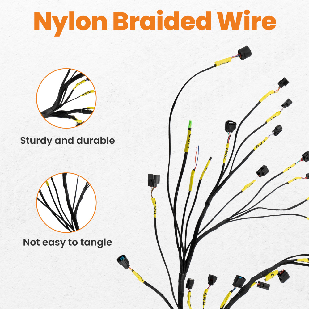 K20 K24 K-Series Engine Harness compatible for Honda Acura K-Swap Integra Civic 2001-2005