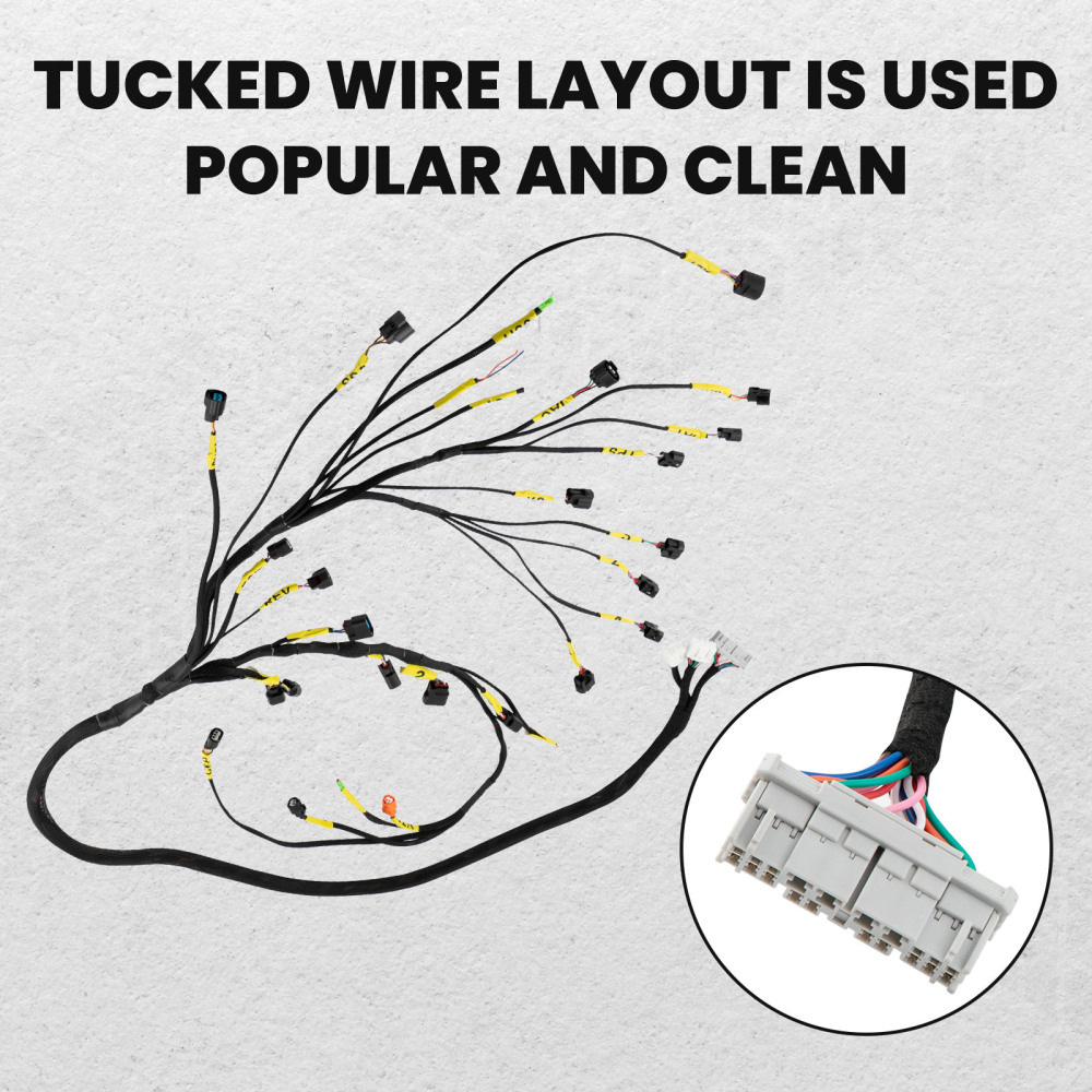 K20 K24 K-Series Engine Harness compatible for Honda Acura K-Swap Integra Civic 2001-2005