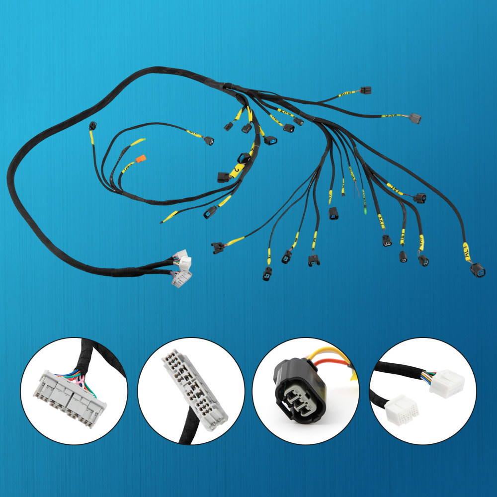 K20 K24 K-Series Engine Harness compatible for Honda Acura K-Swap Integra Civic 2001-2005