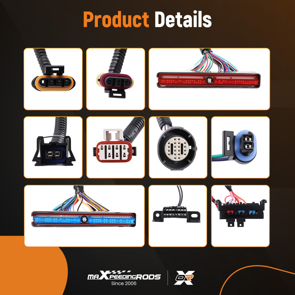 LS1-4L60E Wiring Harness Stand Alone For 1999-2006 Drive By Cable LS1 Engines