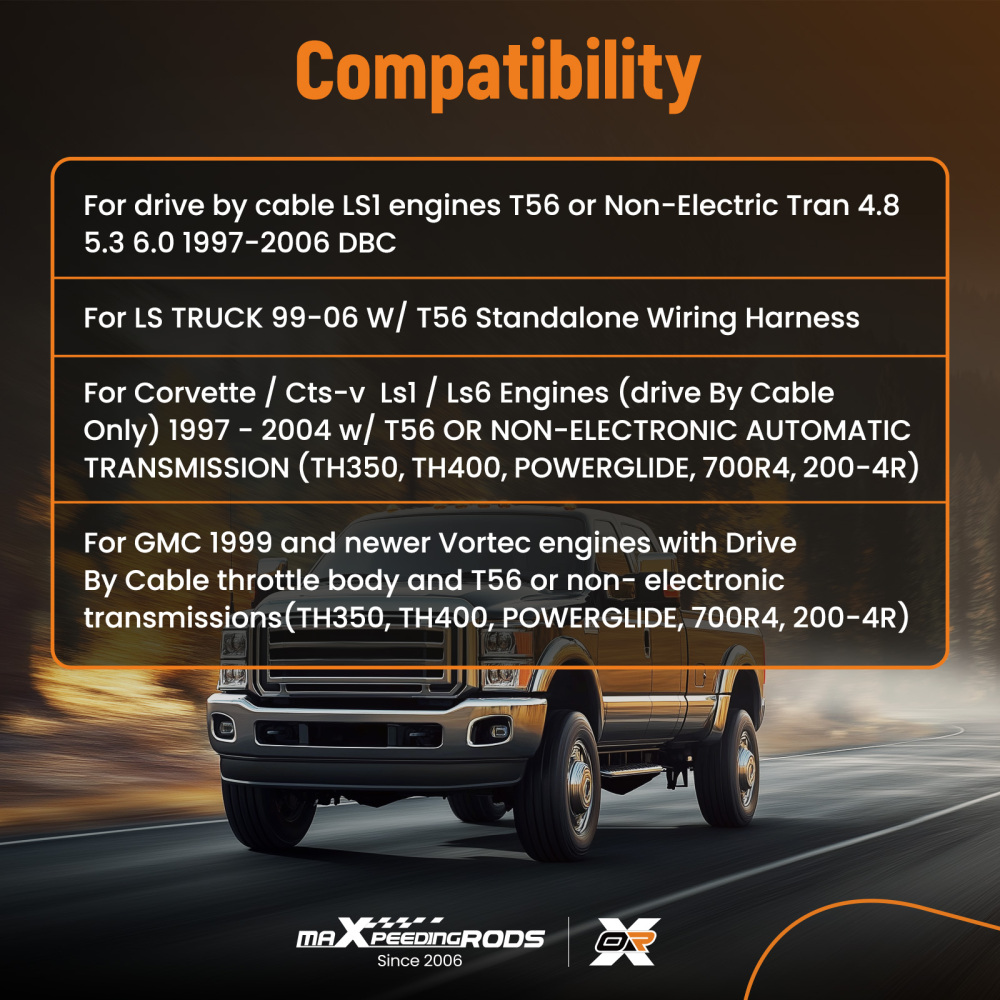 Wiring Harness Stand Alone For LS1 engines T56 4.8 5.3 6.0 1997-06 compatible for Chevrolet