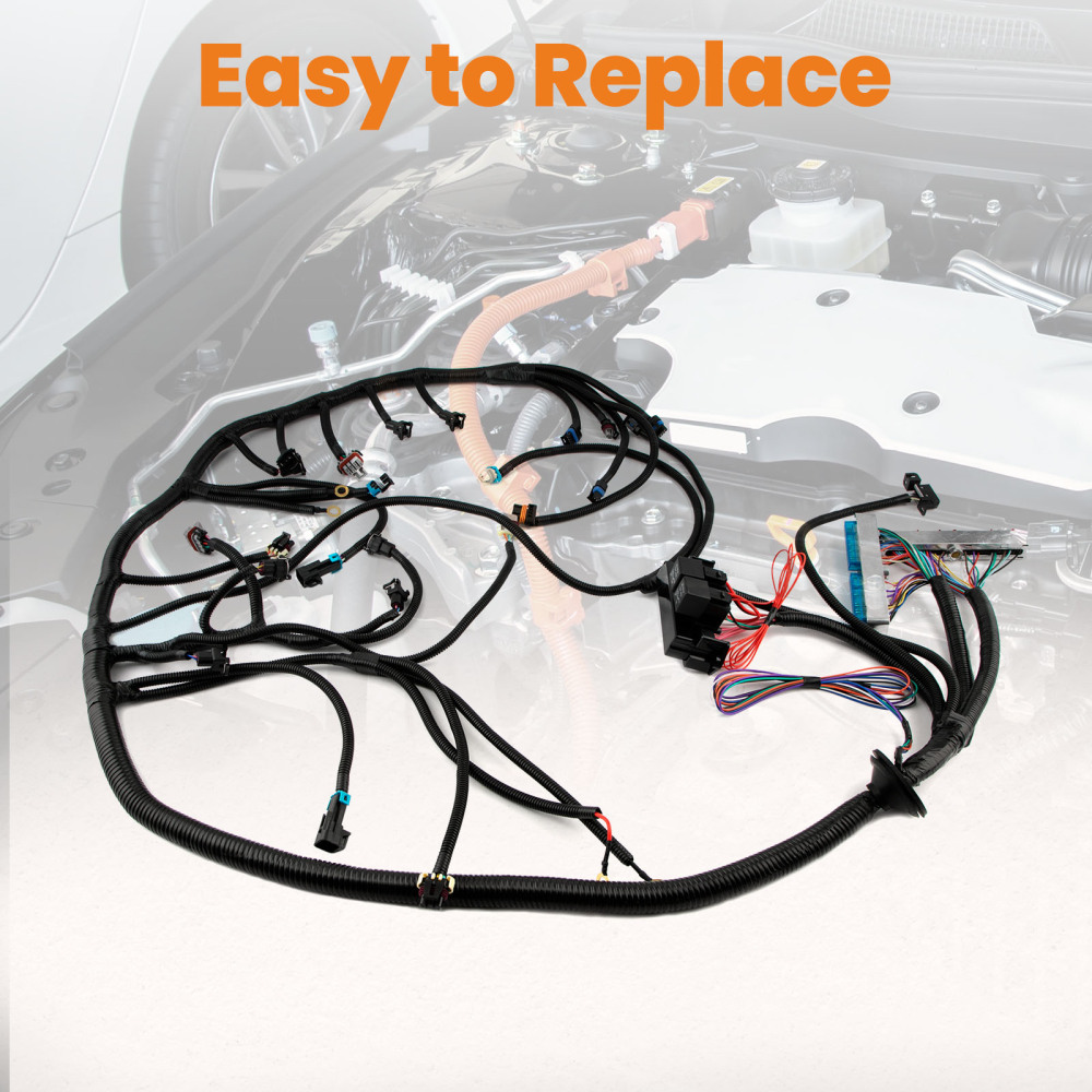 Wiring Harness Stand Alone For LS1 engines T56 4.8 5.3 6.0 1997-06 compatible for Chevrolet