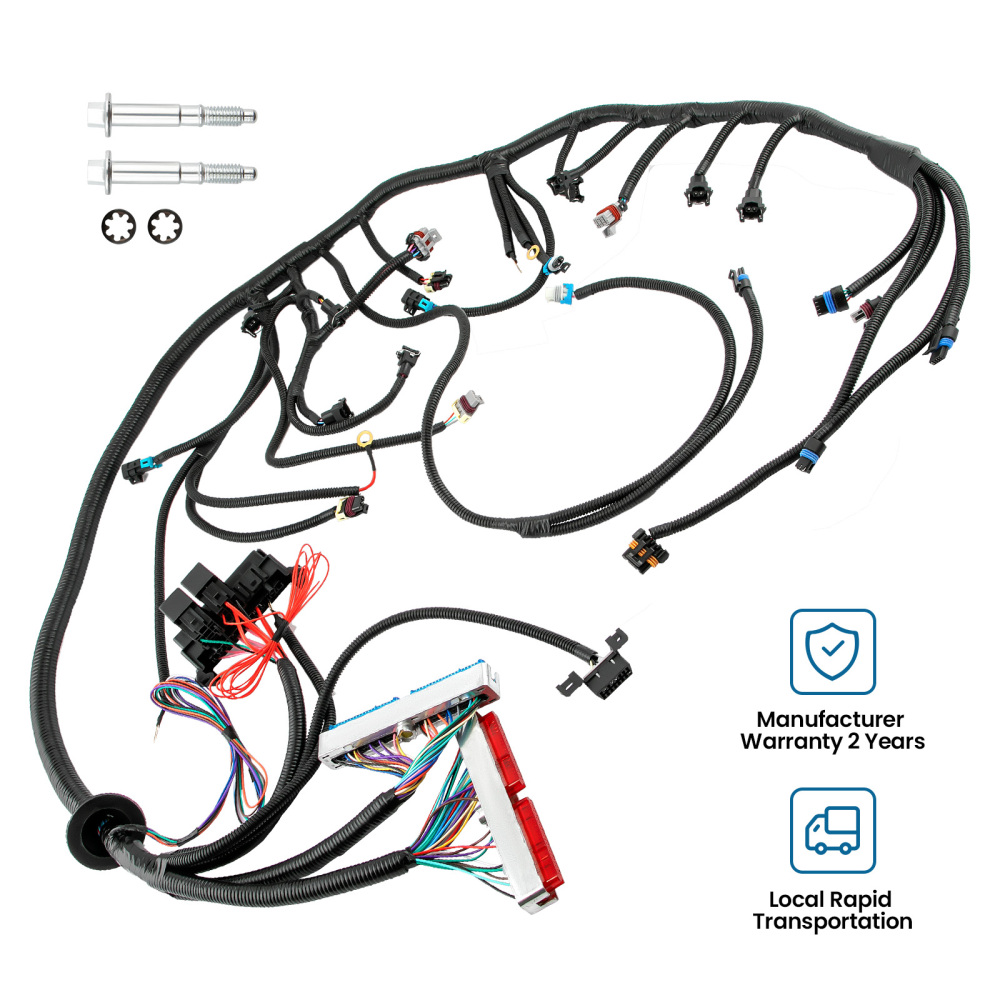 Wiring Harness Stand Alone For LS1 engines T56 4.8 5.3 6.0 1997-06 compatible for Chevrolet
