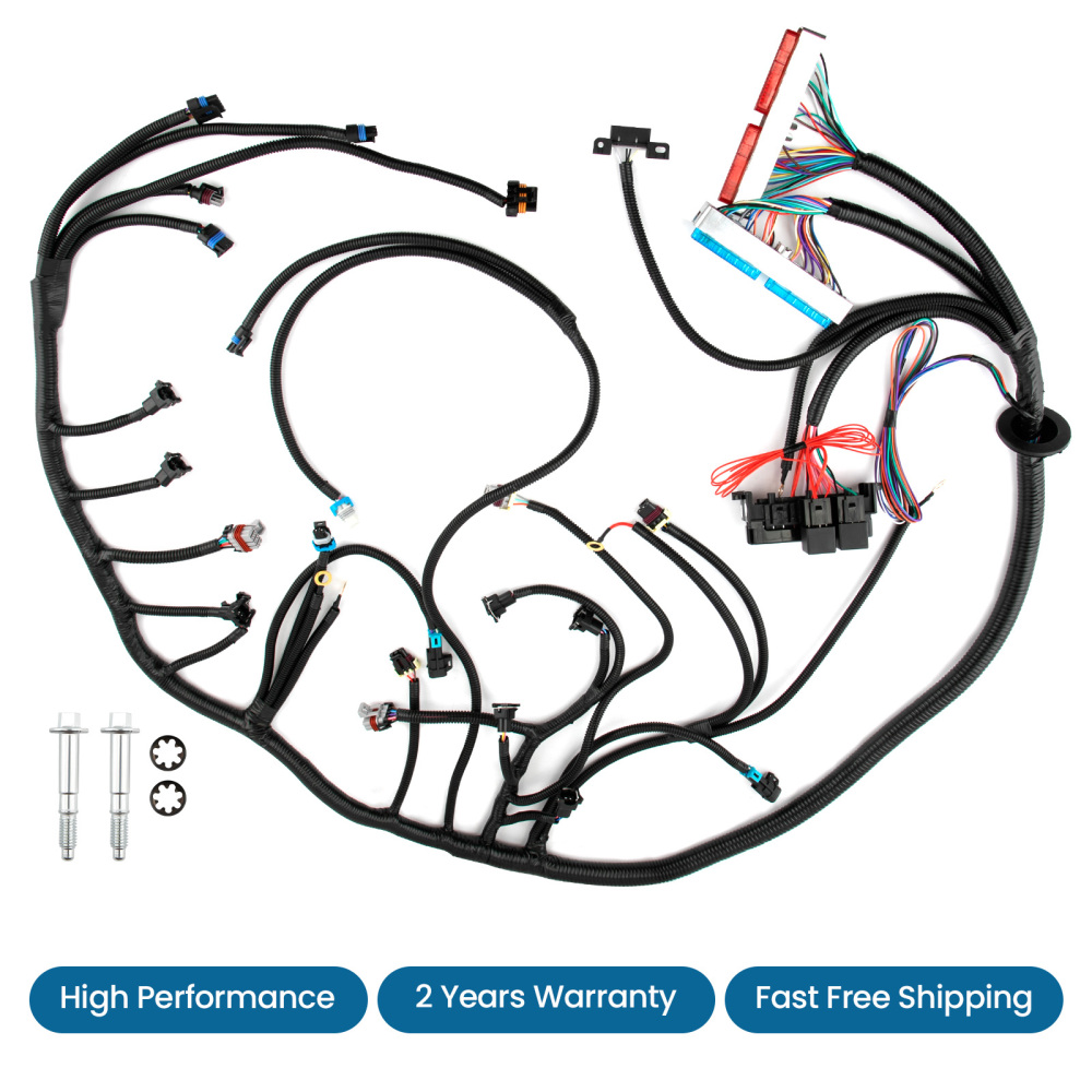 Wiring Harness Stand Alone For LS1 engines T56 4.8 5.3 6.0 1997-06 compatible for Chevrolet