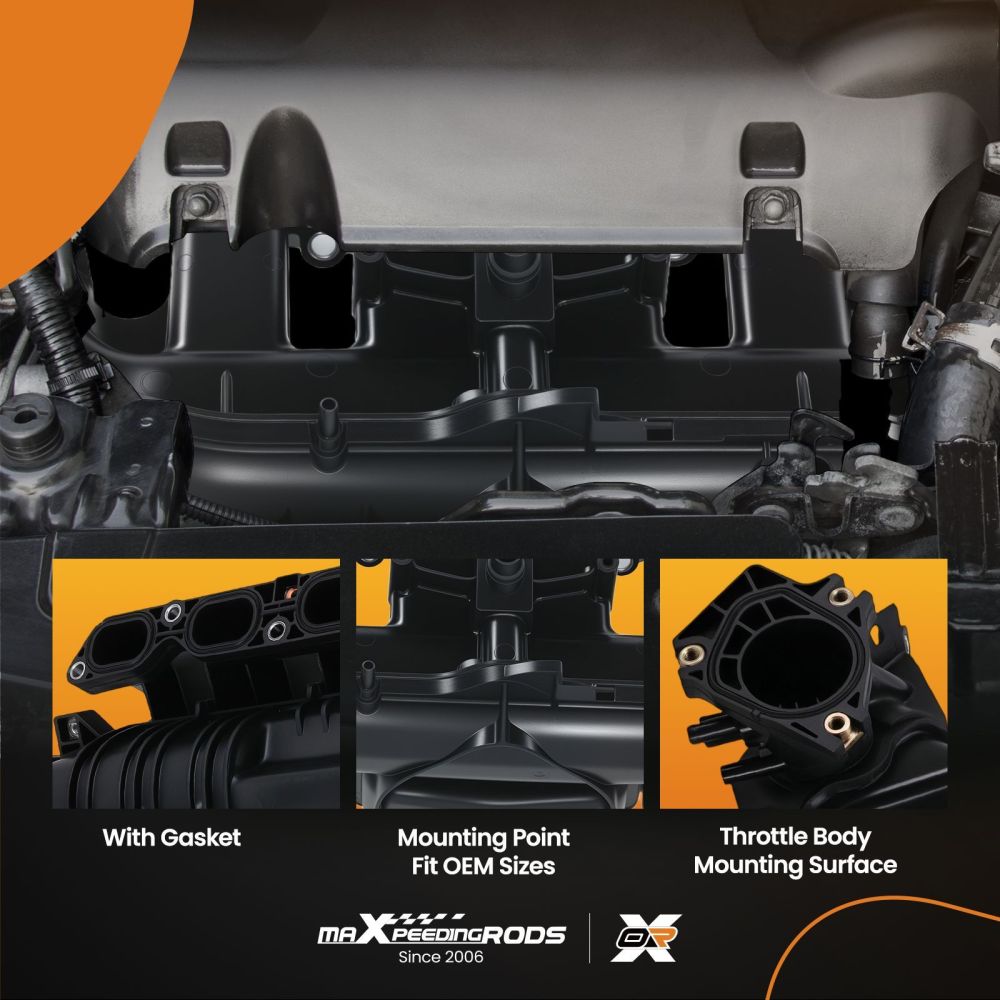 Intake Manifold compatible for Toyota Corolla CDE120 NDE120 2001-06 Auris 06-12 17120-0D031