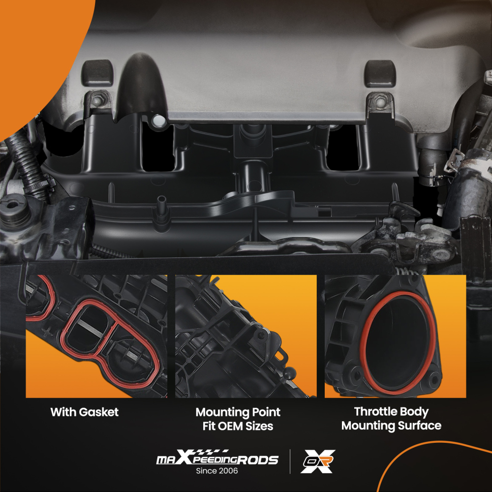 Intake Manifold W/O Actuator compatible for BMW X1 F48 X2 compatible for Mini Countryman F60 11618513653