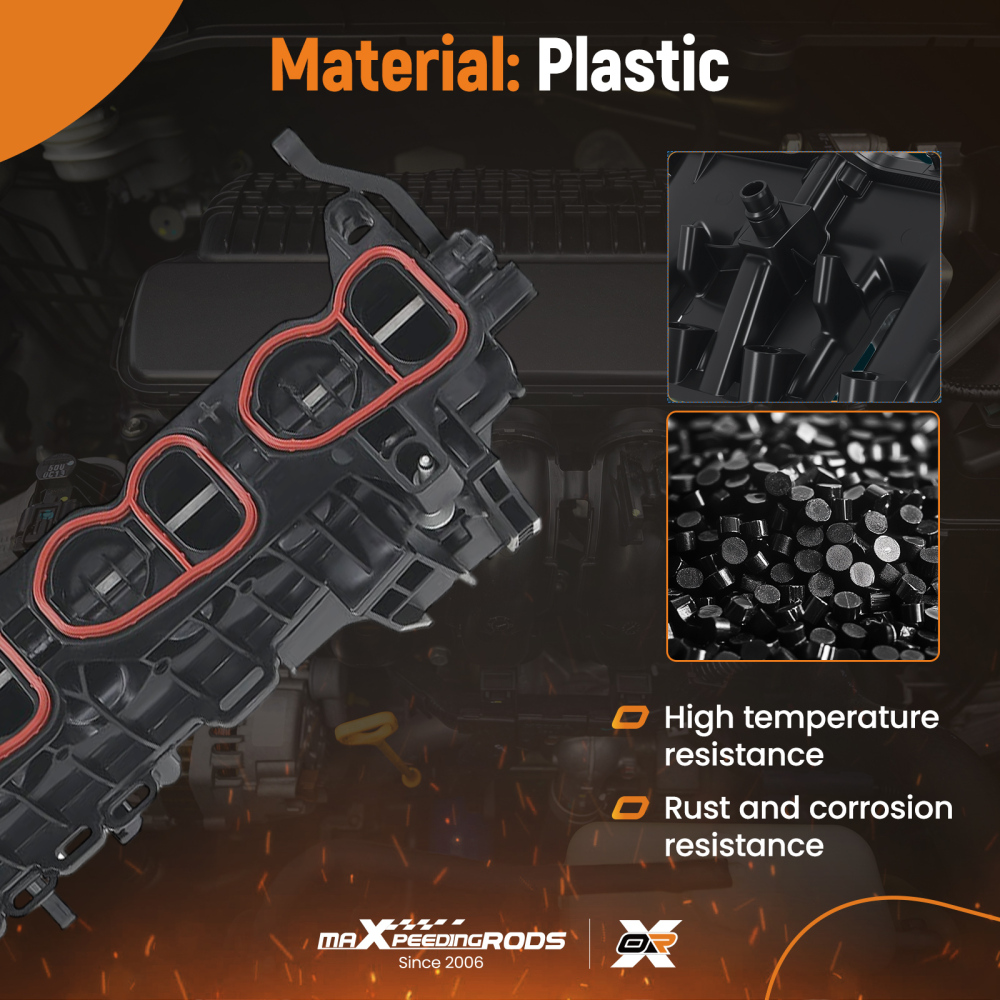 Intake Manifold W/O Actuator compatible for BMW X1 F48 X2 compatible for Mini Countryman F60 11618513653