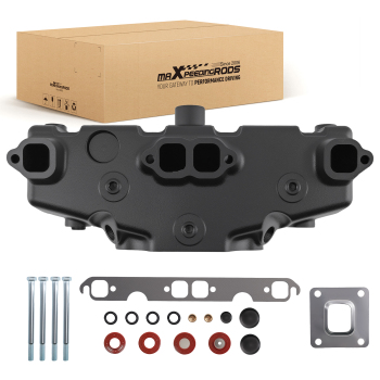 Cast Iron Manifold compatible for Mercruiser 305 350 Dry Riser 865735A02 8M0185794