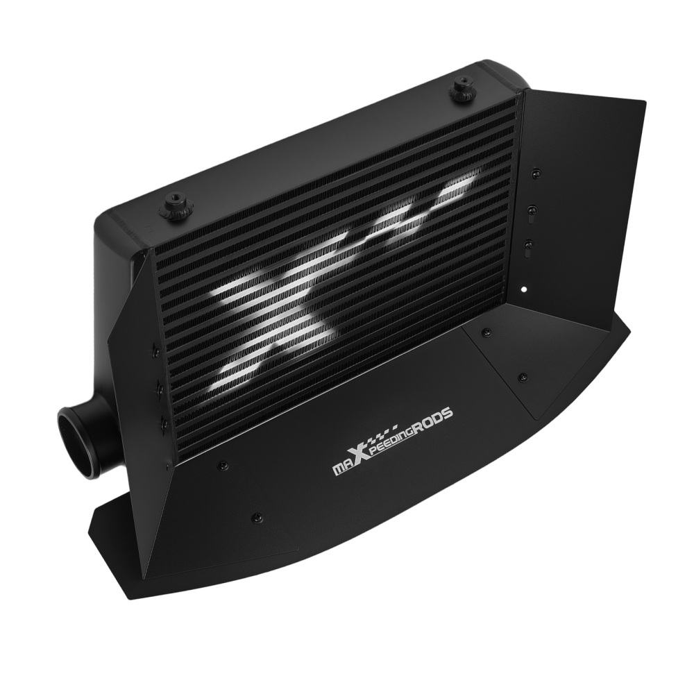 Universal Intercooler 450x300x76mm Core With Air Guide Plates Kit 63.5mm
