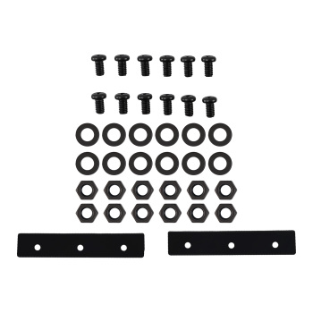 Aluminum Turbo Intercooler 710x190x65mm Universal Bar Plate with Air Guide Kit