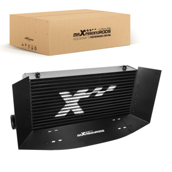 Universal Intercooler 580x280x75mm Core With Air Guide Plates Kit 63.5mm