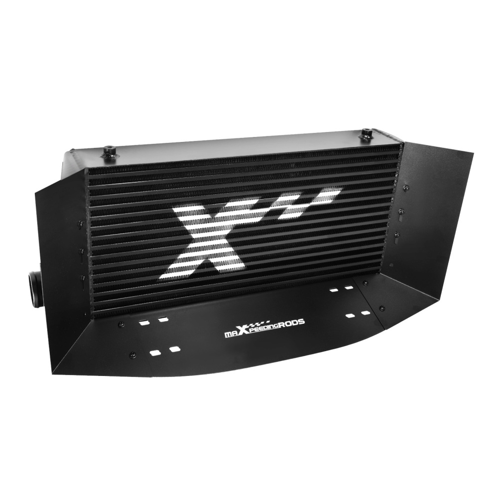 Universal Intercooler 580x280x75mm Core With Air Guide Plates Kit 63.5mm