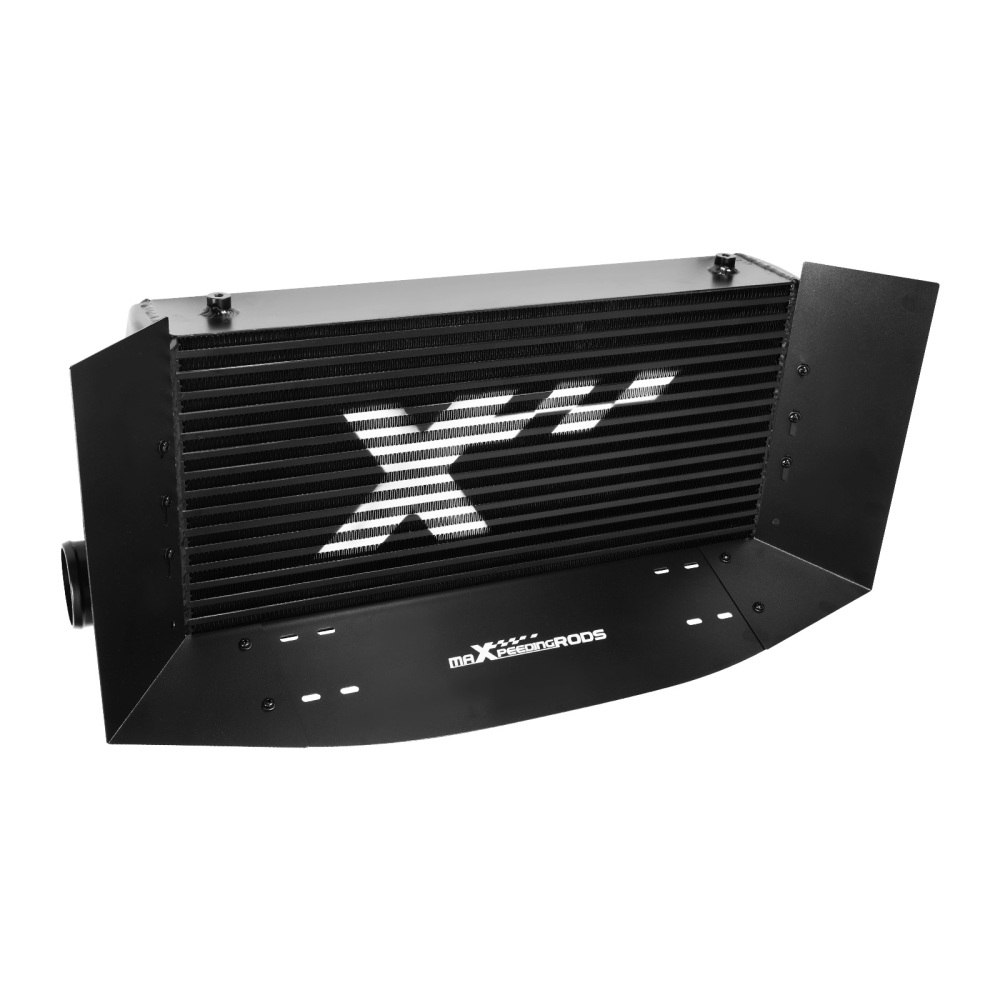 Universal Intercooler 580x280x75mm Core With Air Guide Plates Kit 63.5mm