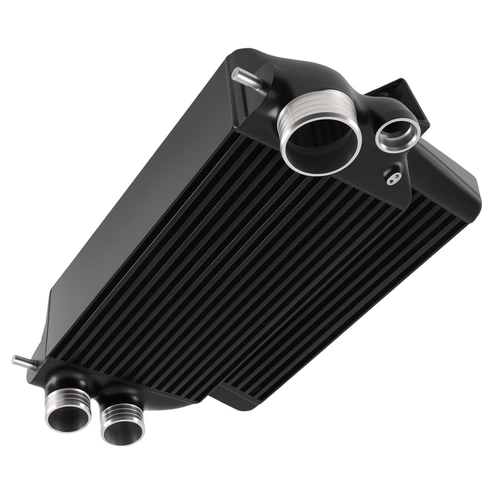 Aluminum BarPlate Intercooler compatible for Ford F-150 EcoBoost 2015-2016 Front