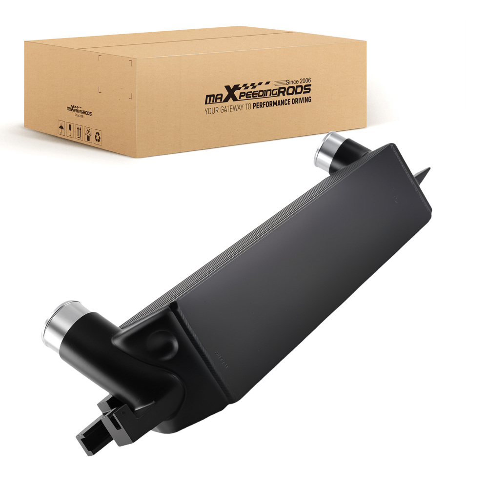 TurboIntercooler ForFord compatible for Mustang EcoBoost 2.3L 15-22 Performance Black