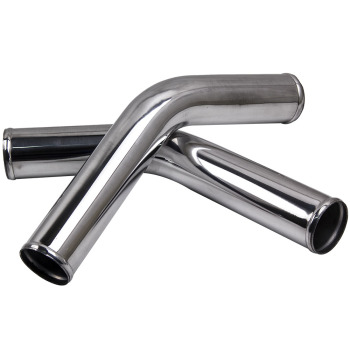 Universal Turbo Intercooler 27x7x2.52.5 Tubo de Aluminio y Acopladores Kit