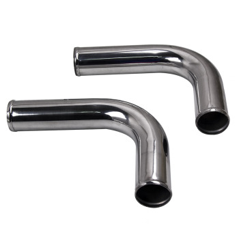 Universal Turbo Intercooler 27x7x2.52.5 Tubo de Aluminio y Acopladores Kit