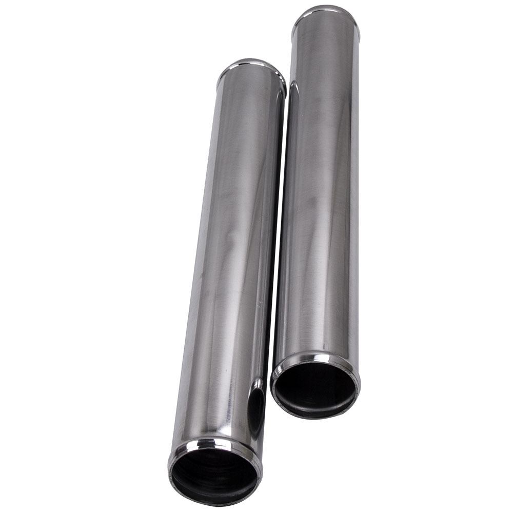 Universal Turbo Intercooler 27x7x2.52.5 Tubo de Aluminio y Acopladores Kit